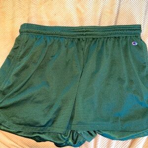 Green Champion shorts